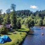 Kemp na Pískárně Vltava
