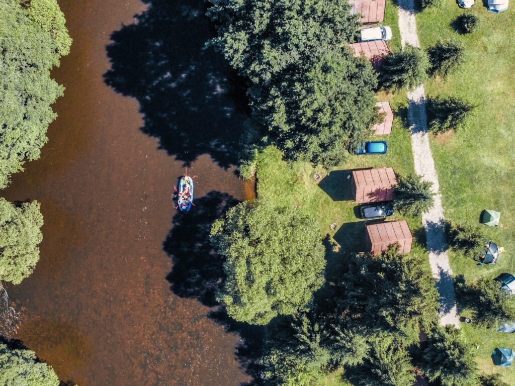 Kemp na Pískárně Vltava