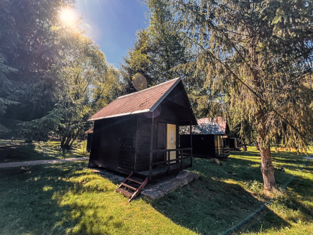 Chatky pro čtyři osoby Kemp na Pískárně